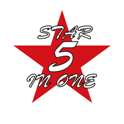 Star Five in One logo.
